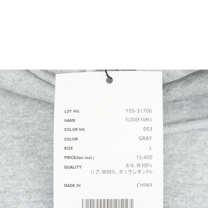 Subciety サブサエティ/フラワーパーカー/105-31706//Aランク/64