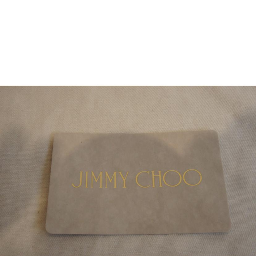 JIMMY CHOO ジミーチュウ/スタースタッズレザーペガシ/ブルー//Aランク/92
