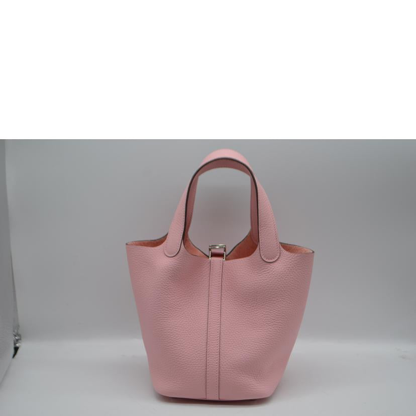 HERMES エルメス/ピコタンロックPM18/トリヨンクレマンス/ローズサクラ/056289CK//B A********/Sランク/89