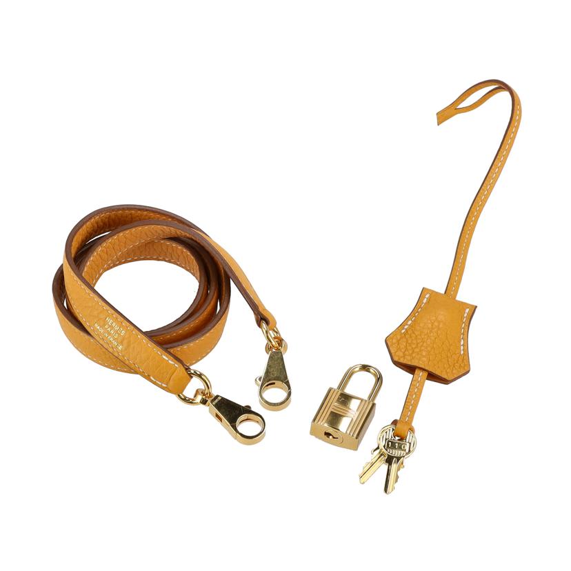 HERMES エルメス/ボリード35/トリヨンクレマンス/ムタード/□R刻印//□R ******/SAランク/24