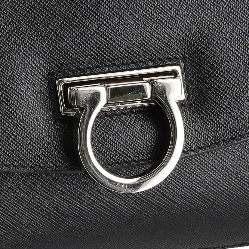 Ferragamo フェラガモ/ガンチーニレザーハンド/ブラック/BW-21 5320//ABランク/75