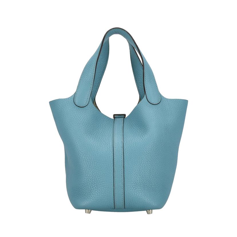 HERMES エルメス/ピコタンロック/トリヨンクレマンス/ブルーサンシール/X刻印//X C********/Aランク/24