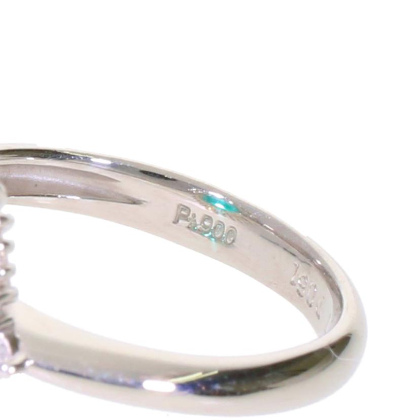 /◎PT900エメラルドダイヤリング1.07/FD0.61ct//Aランク/59