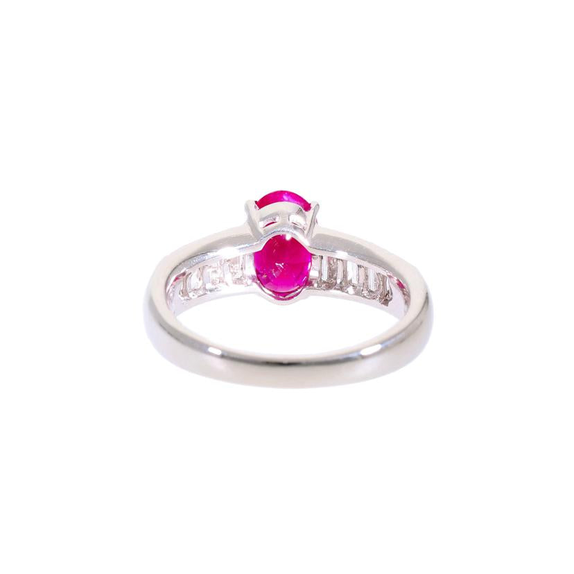 /◎PT900ルビーダイヤリング1.386/D0.43ct//ABランク/59