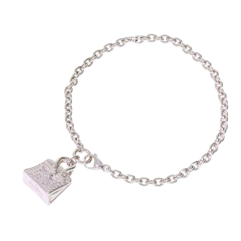 HERMES エルメス/750アミュレットバーキンダイヤブレスレット//Aランク/84