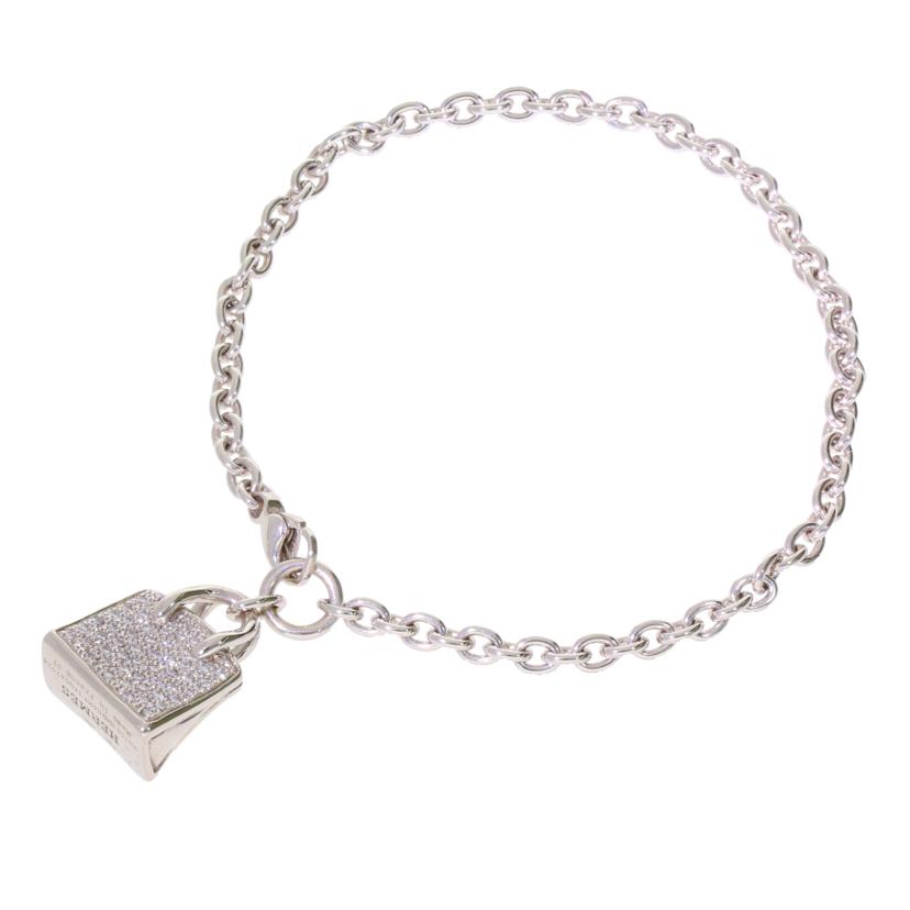 HERMES エルメス/750アミュレットバーキンダイヤブレスレット//Aランク/84