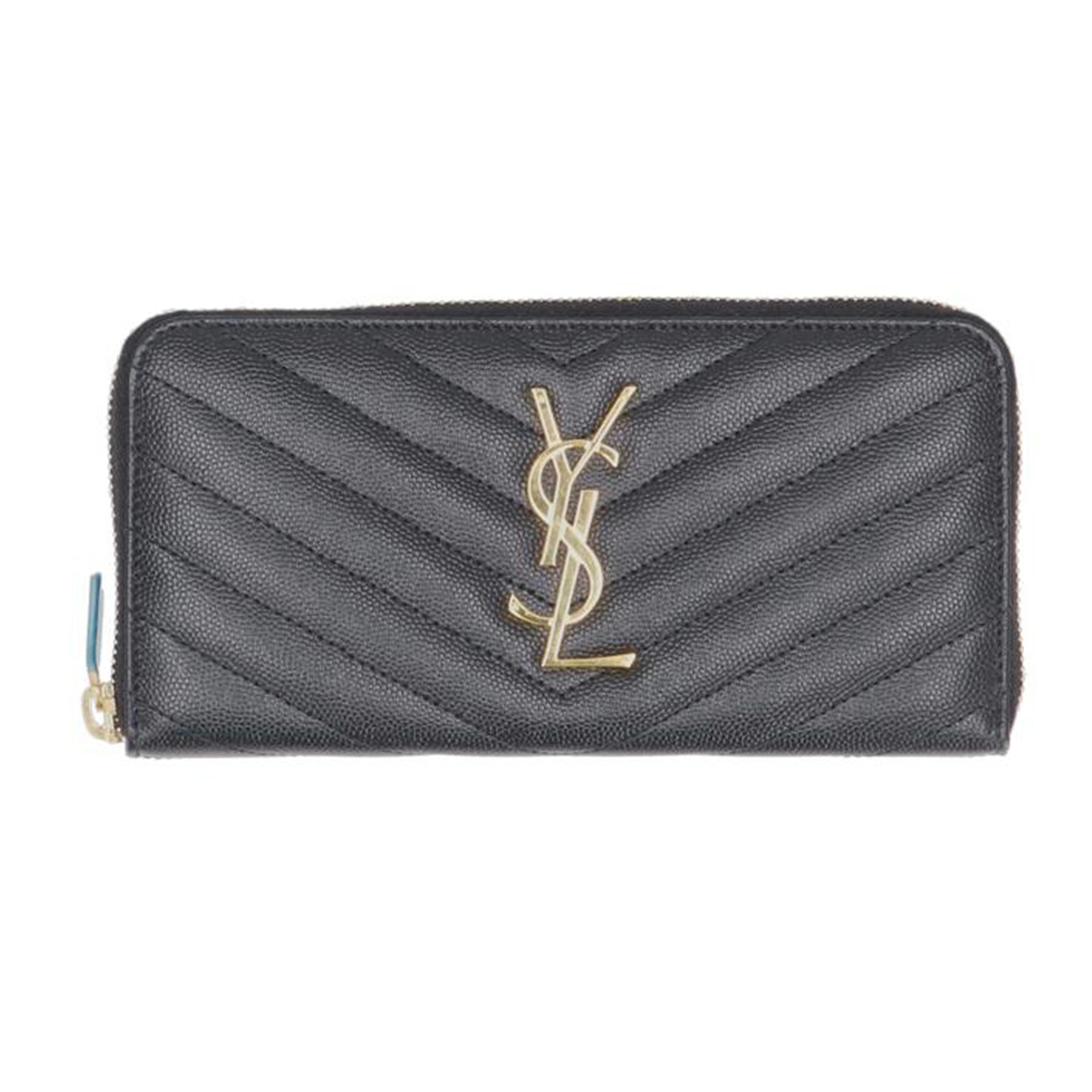YSL サンローラン/カサンドラ/ラウンドファスナー/358094//SAランク/91