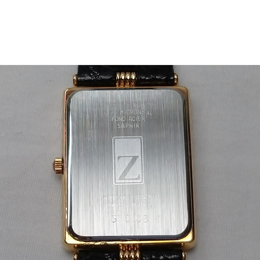 ZITURA/スイス銀行 インゴット メンズ クォーツ 電池交換済み/57 893 B//ABランク/52