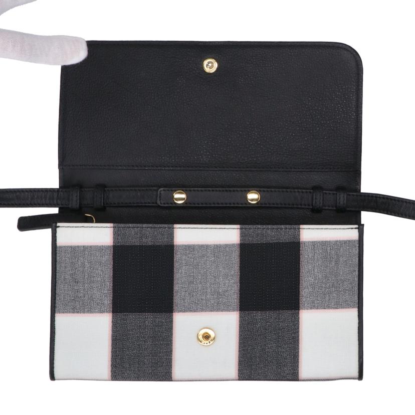 BLUE LABEL CRISTBRIDGE ブルーレーベルクレストブリッジ/PVCバッグウォレット//Aランク/09