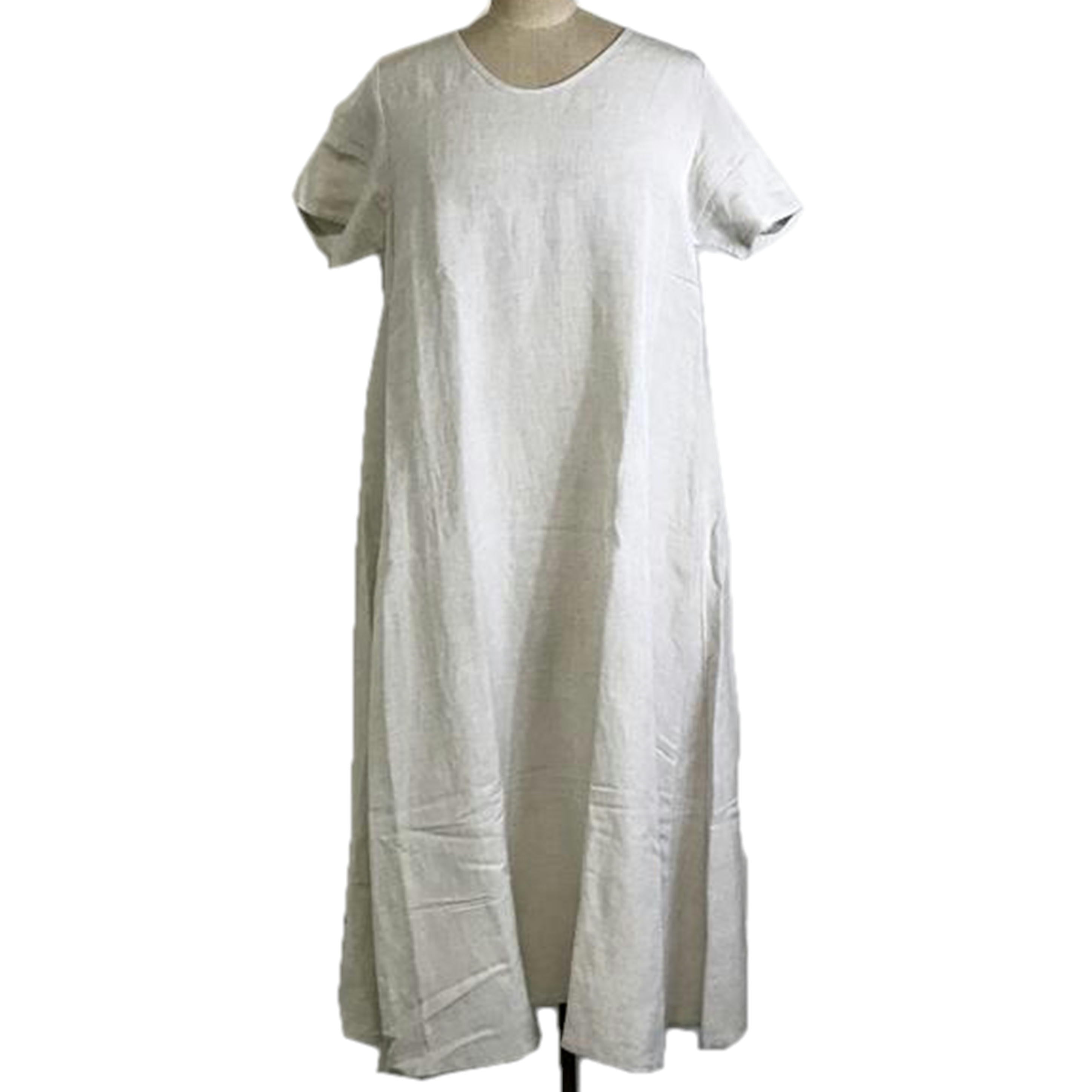 mizuiroind ミズイロインド/Aラインワンピース/ベージュ/5133//Aランク/51