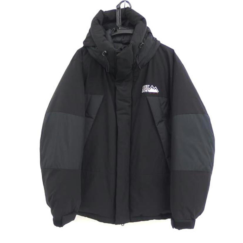 FIRST DOWN ファーストダウン/FIRST DOWNフーデッドダウンジャケット/ブラック/203-1501//ABランク/82