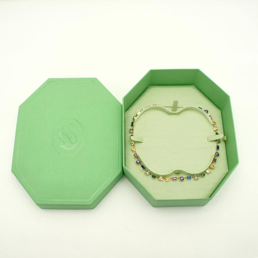 SWAROVSKI スワロフスキー/マルチカラー ネックレス//Aランク/75