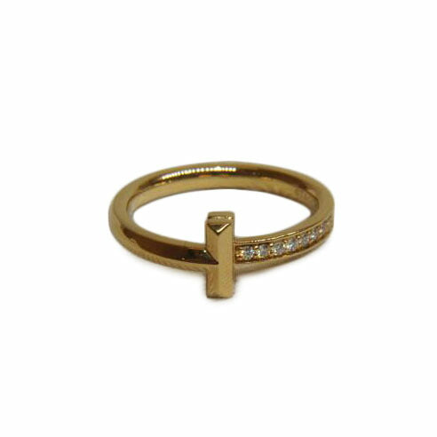TIFFANY&CO ティファニーアンドコー/750Tワンダイヤリング0.08ct//Aランク/92