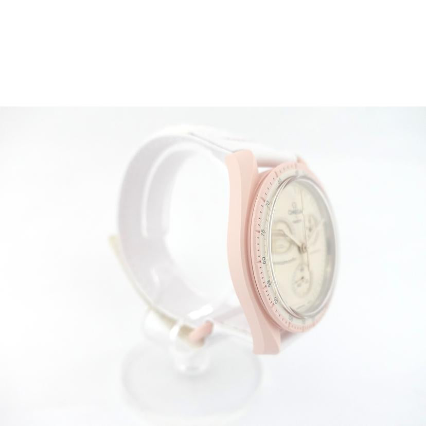 OMEGA×swatch オメガ×スウォッチ/MISSION TO VENUS/クロノグラフ/クォーツ/SO33P100//Bランク/88