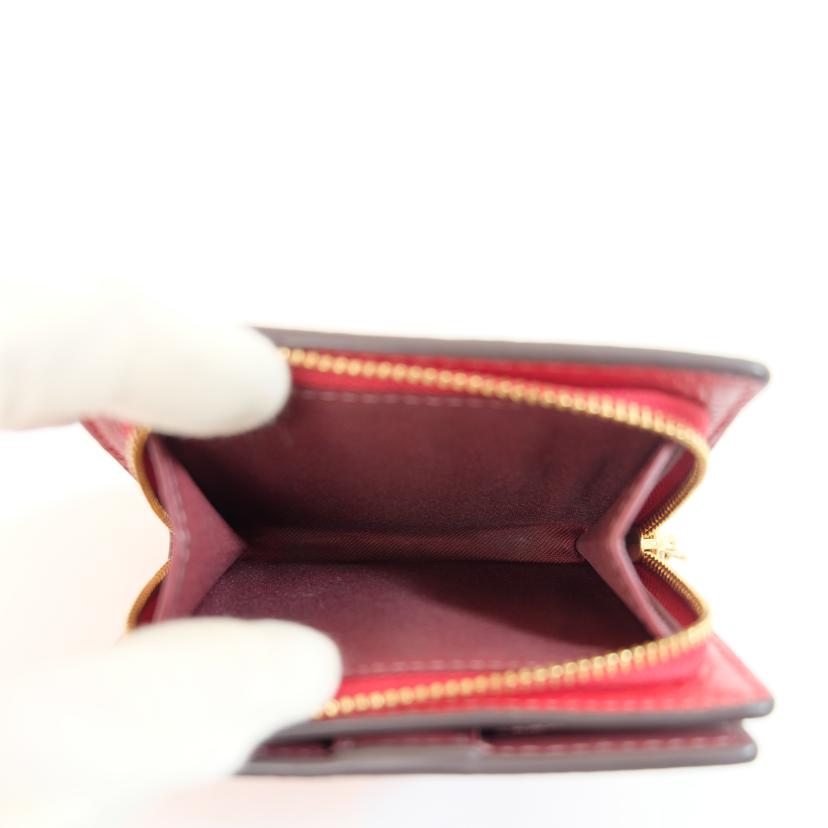 COACH コーチ/ペブルドレザーCチャームスナップラウンドジップ/C2862//H22**/Aランク/71