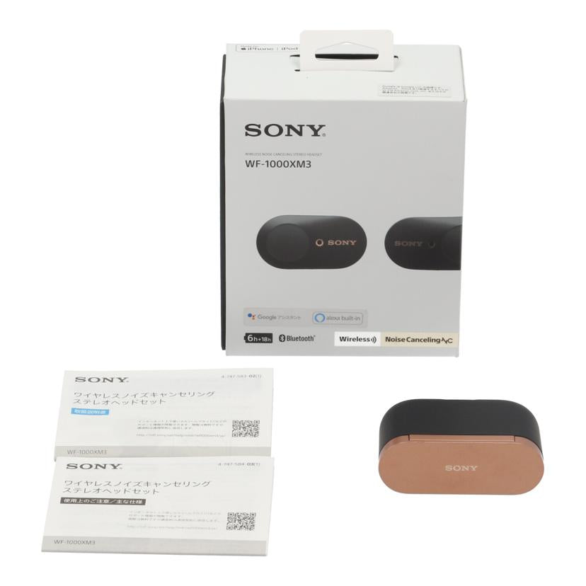 SONY ソニー /ワイヤレスイヤホン/WF-1000XM3//S016940317G/Bランク/19