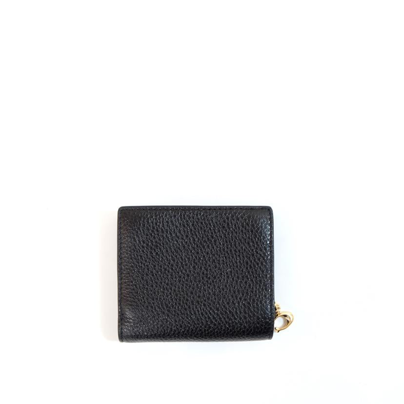 COACH コーチ/ペブルドレザーCチャームスナップラウンドジップ/C2862//H23**/Aランク/71