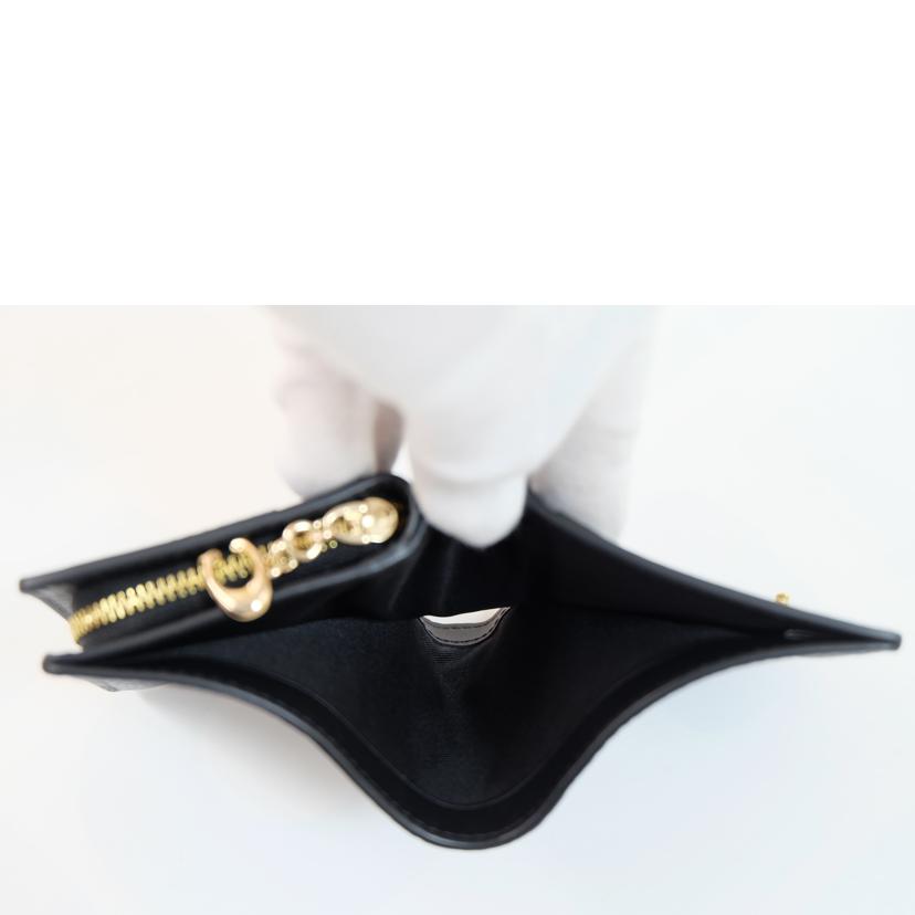 COACH コーチ/ペブルドレザーCチャームスナップラウンドジップ/C2862//H23**/Aランク/71