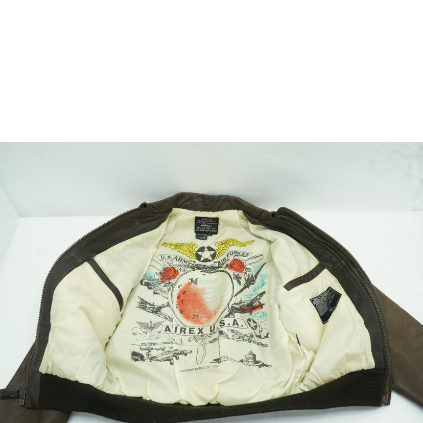 AVIREX アヴィレックス/AVIREX A-2 フラウトジャケット BR//Cランク/78