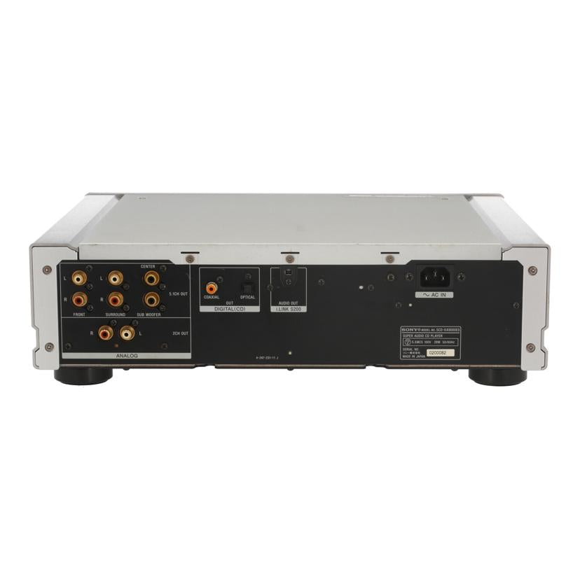 SONY ソニー/SACDプレーヤー/SCD-XA9000ES//0200082/Bランク/05