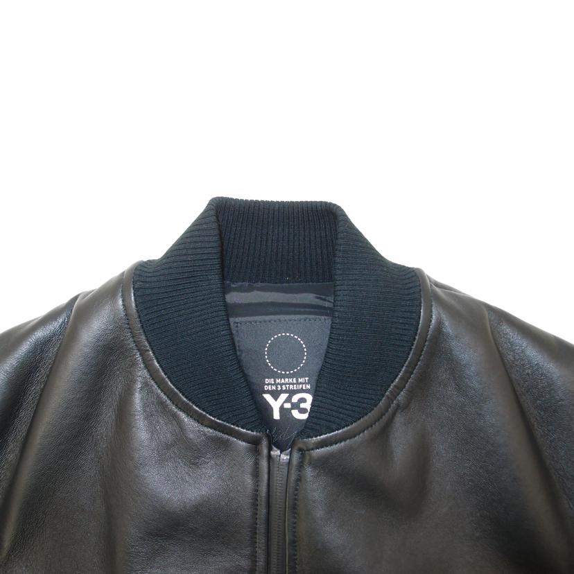 Y-3 ワイスリー/ラムレザーMA-1/DP0485APP//Sランク/69