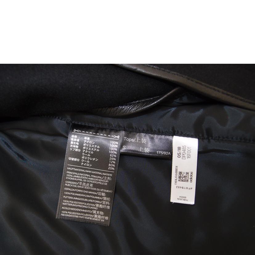 Y-3 ワイスリー/ラムレザーMA-1/DP0485APP//Sランク/69