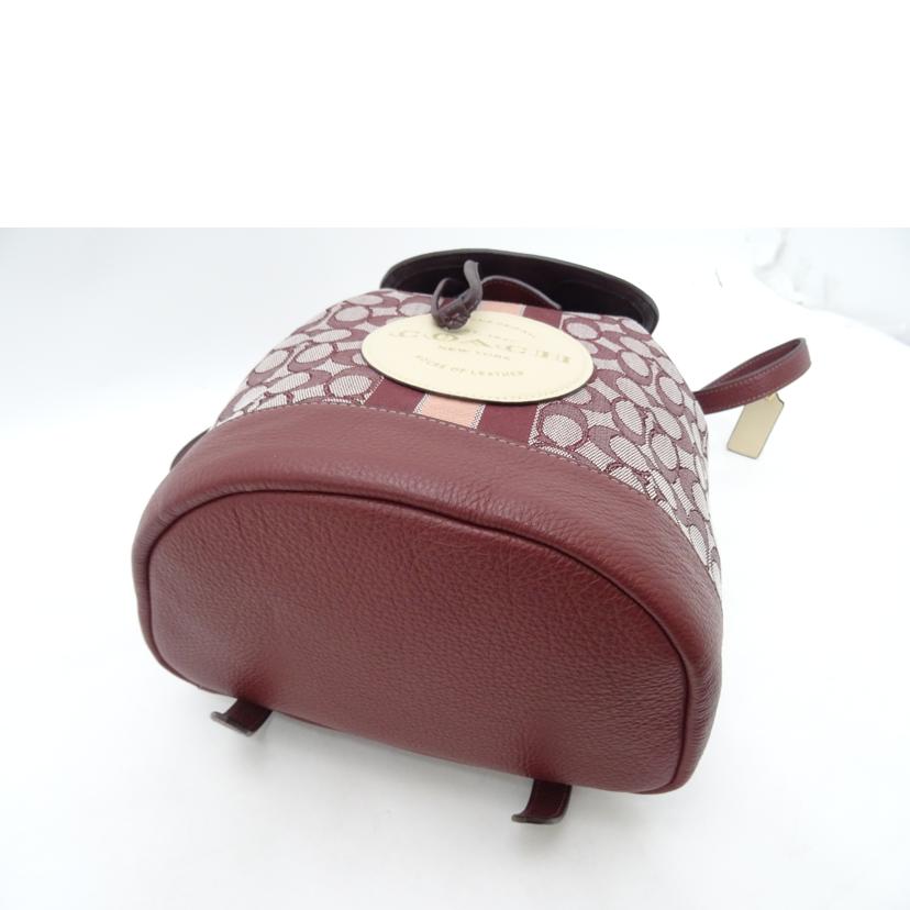 COACH コーチ/デンプシードローストリングバックパック/ボルドー/CE601//H22**/Aランク/69