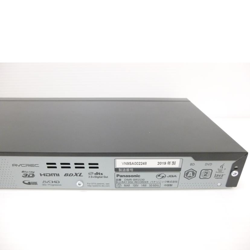 panasonic パナソニック/BD/HDDレコーダー500GB/DMR-BRS530//VN9SA002248/Bランク/88