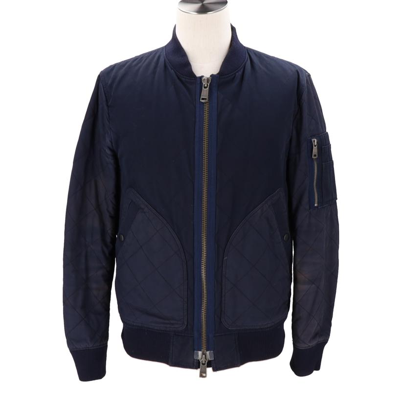 BURBERRY BLACK LABEL バーバリー/キルティングボンバージャケット/内部チェック//Bランク/42