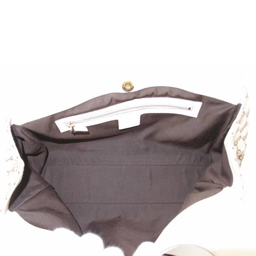 GUCCI グッチ/GGキャンバストート/ホワイト/154982//212***/Aランク/69