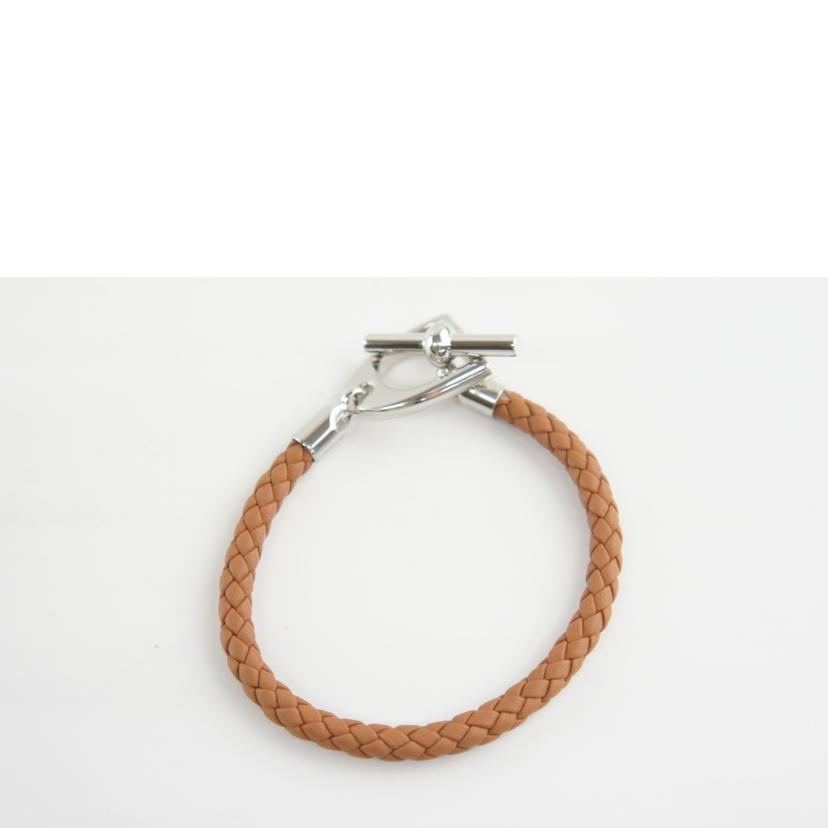 HERMES エルメス/レザーグレナンブレスレット//Aランク/64