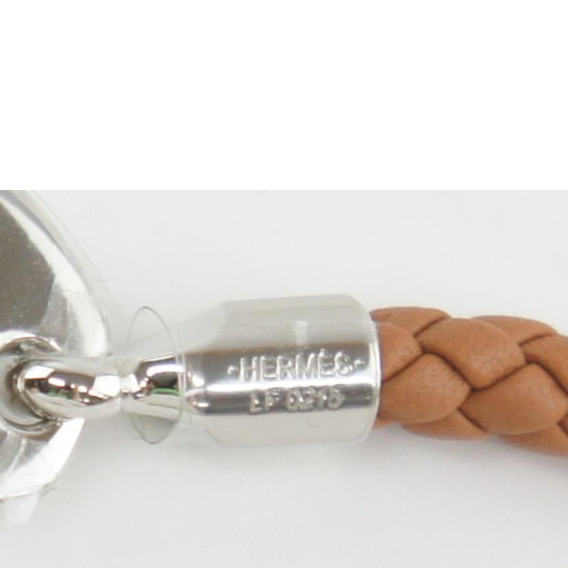 HERMES エルメス/レザーグレナンブレスレット//Aランク/64