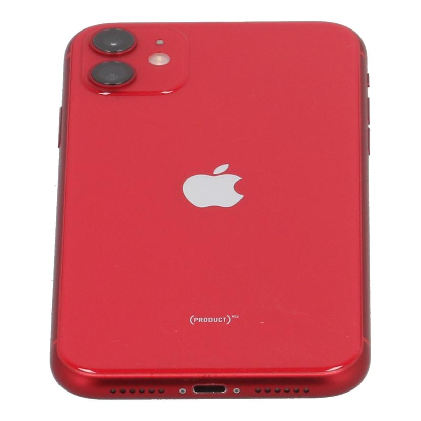 Apple アップル /iPhone11 64GB RED/MWLV2J/A//C7CZJ59QN737/Bランク/05