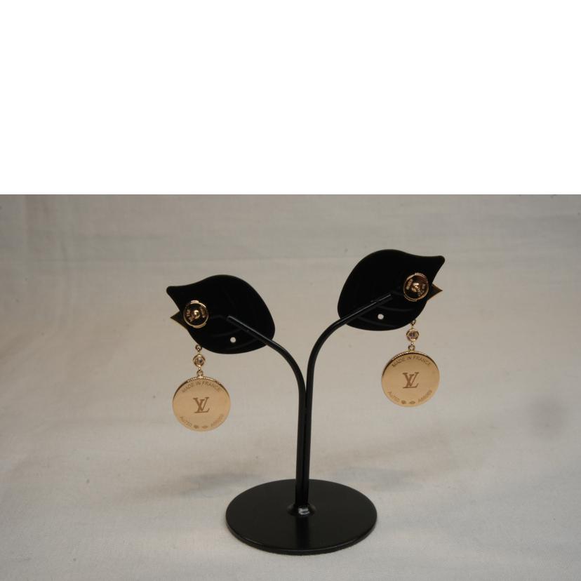 LV ルイヴィトン/K18ブロッサムピアス/マザーオブパール/ダイヤドロップピアス//☆1801AL/A66069/ABランク/92