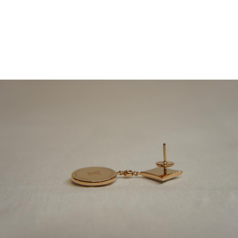 LV ルイヴィトン/K18ブロッサムピアス/マザーオブパール/ダイヤドロップピアス//☆1801AL/A66069/ABランク/92