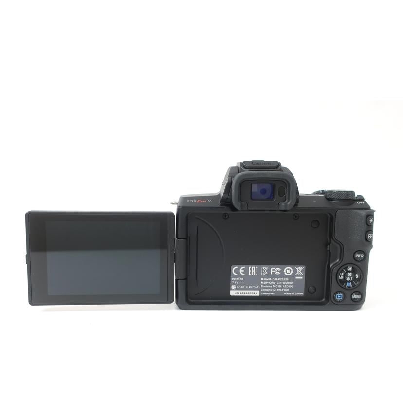 Canon キャノン/ミラーレス一眼カメラ ダブルズームキット/EOS KissM//121030003321/Aランク/65