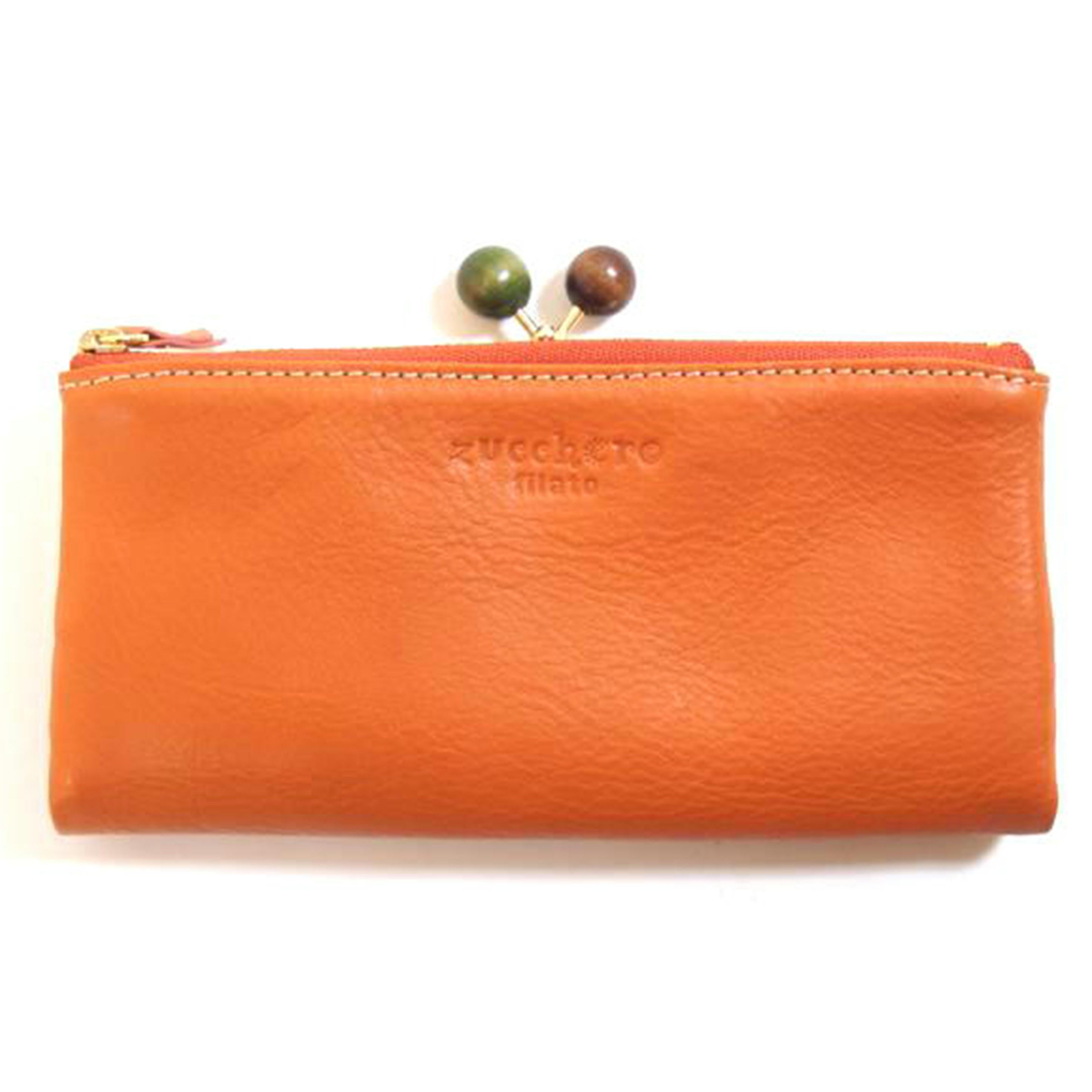 zucchero filato ズッケロフィラート/zucchero filato ガマ口レザー長財布/58009//-/Sランク/71