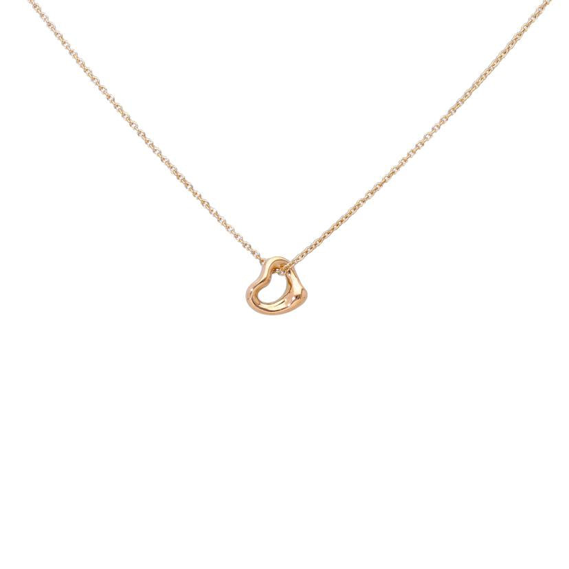 TIFFANY&Co. ティファニー/TIFFANY/Au750PGオープンハートネックレス/1.6/40.5cm//Aランク/75