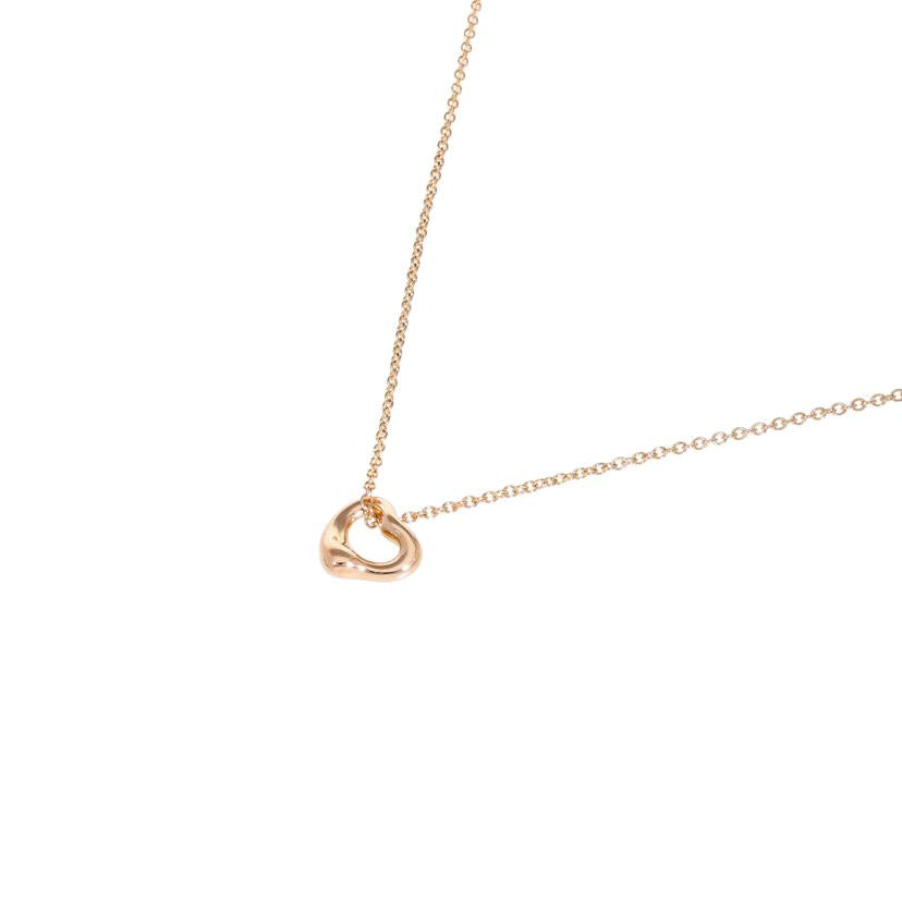 TIFFANY&Co. ティファニー/TIFFANY/Au750PGオープンハートネックレス/1.6/40.5cm//Aランク/75