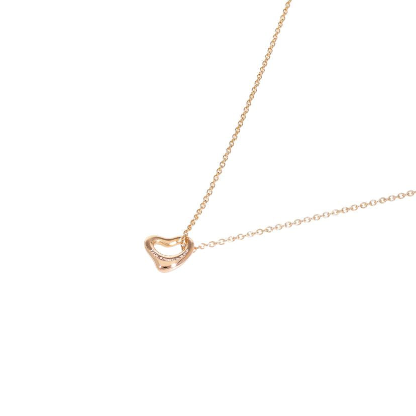 TIFFANY&Co. ティファニー/TIFFANY/Au750PGオープンハートネックレス/1.6/40.5cm//Aランク/75