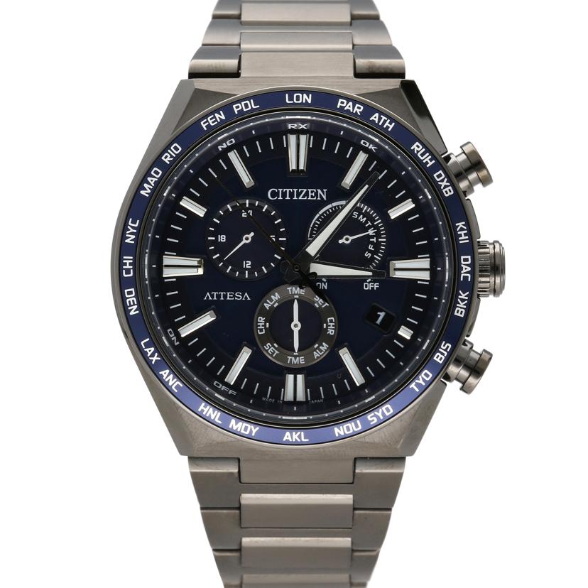CITIZEN シチズン/アテッサ・アクトライン・ブラックチタン/メンズ/電波ソーラー/CB5967-66L//4N2******/SAランク/21