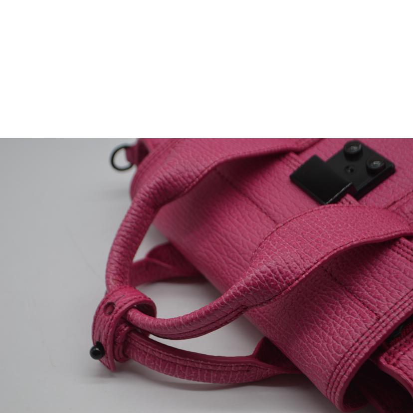 3.1phillip lim 3.1フィリップリム/パシュリミニサッチェル2wayレザーハンド/ピンク/AF12-0226SKC//ABランク/89