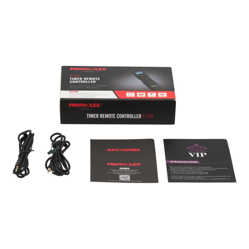 Photoolex Photoolex/タイマー付きリモコン/For Canon/T710C//-/Bランク/71