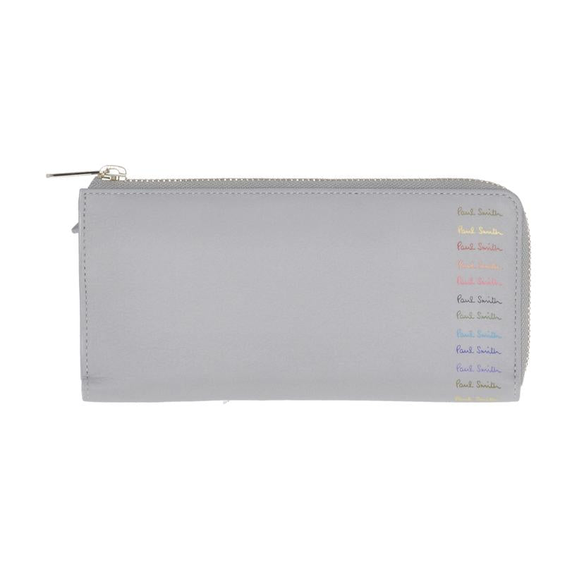PaulSmith ポールスミス/マルチカラードロゴL字ジップロングウォレット/883720 BPS328//Aランク/09