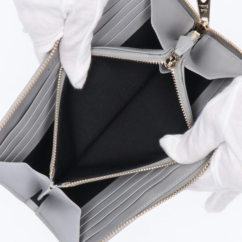 PaulSmith ポールスミス/マルチカラードロゴL字ジップロングウォレット/883720 BPS328//Aランク/09