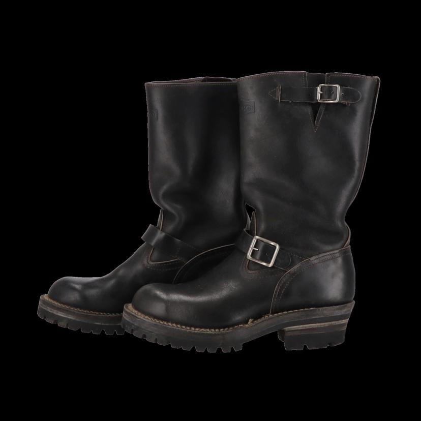 WESCO/BOSSエンジニアブーツ/シングルベルト/黒//ABランク/85