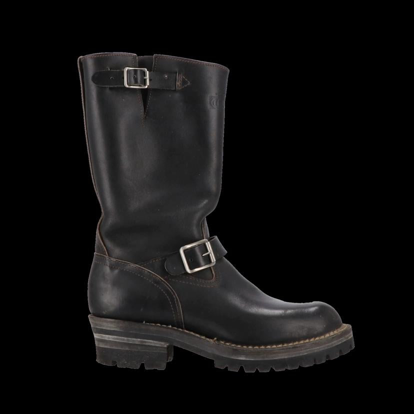 WESCO/BOSSエンジニアブーツ/シングルベルト/黒//ABランク/85