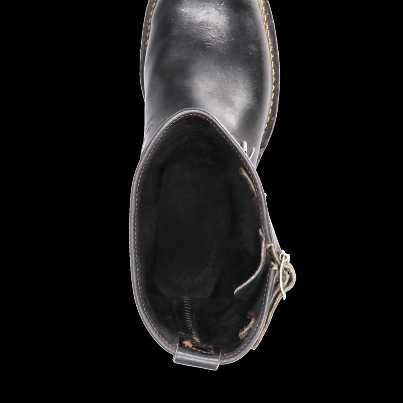 WESCO/BOSSエンジニアブーツ/シングルベルト/黒//ABランク/85