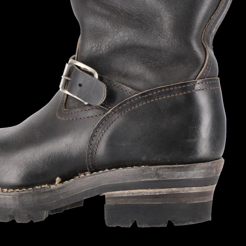 WESCO/BOSSエンジニアブーツ/シングルベルト/黒//ABランク/85