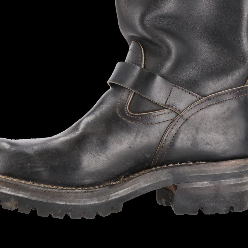 WESCO/BOSSエンジニアブーツ/シングルベルト/黒//ABランク/85